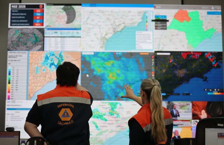 Defesa Civil mantém alerta para chuvas intensas após tragédias no Litoral Norte