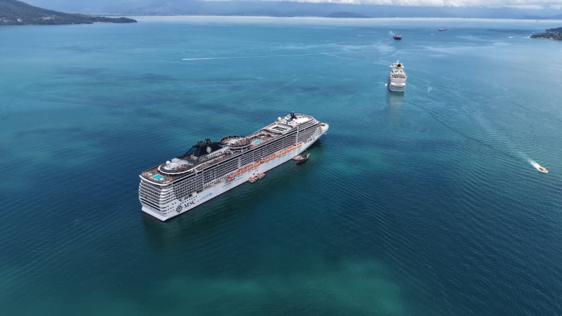 Ilhabela recebe 12 mil visitantes em navios