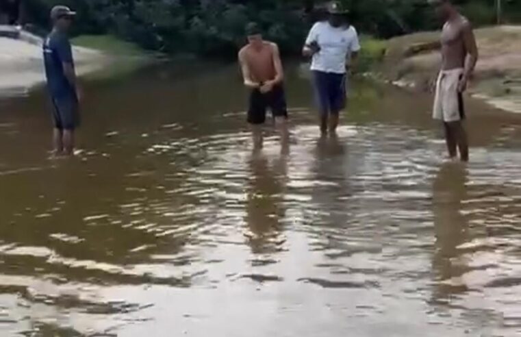 Peixes morrem no rio Maresias