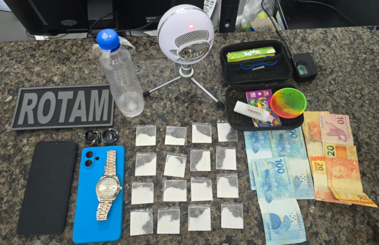 Polícia Municipal combate tráfico de drogas na cidade