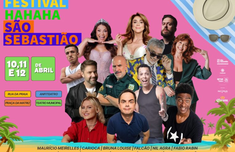 São Sebastião recebe grande festival de humor gratuito