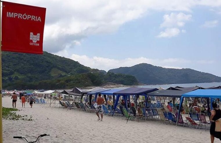 Cetesb identifica 35 praias impróprias para banho no Litoral de SP