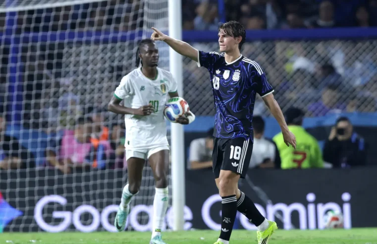 Argentina vence Mauritânia em amistoso de preparação para a Copa do Mundo