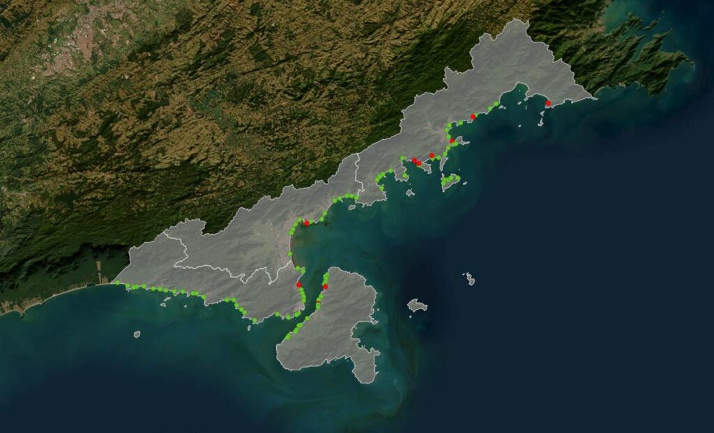 Praias do Litoral Norte têm qualidade de água excelente