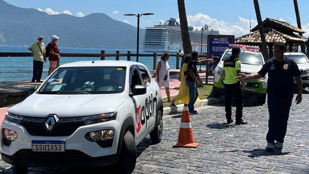 Ilhabela reforça fiscalização em transporte por aplicativos