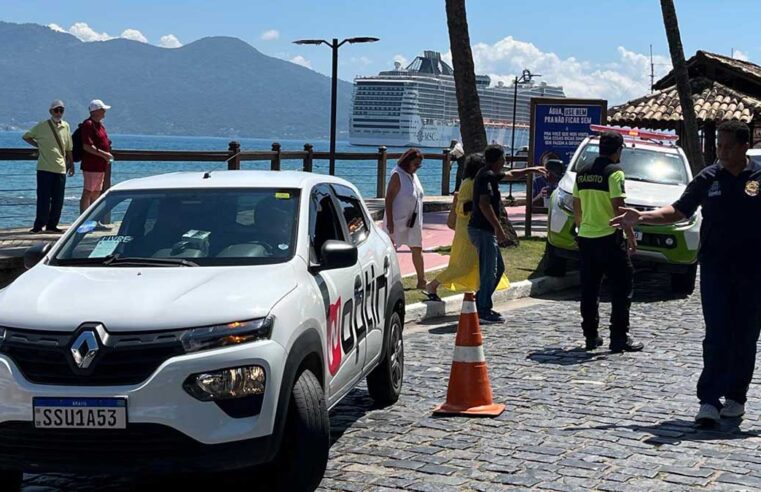 Ilhabela reforça fiscalização em transporte por aplicativos