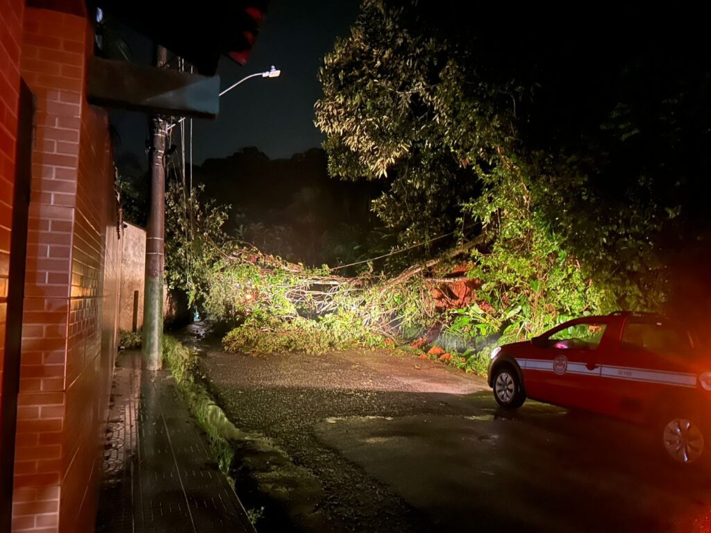 Fortes chuvas causam danos e suspensão de aulas em Ubatuba