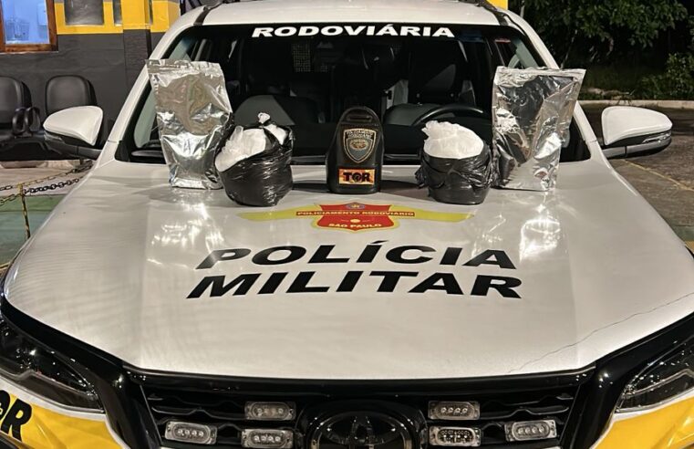 TOR apreende cocaína e prende homem em operação de São Paulo
