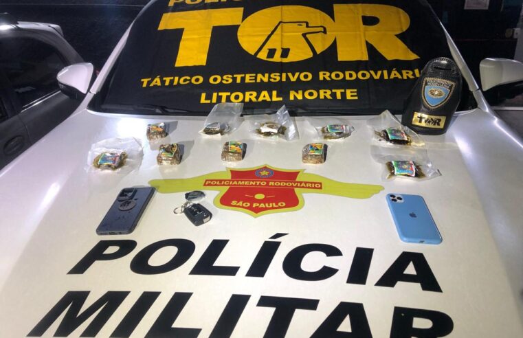 TOR apreende R$ 100 mil de droga sintética em Caraguatatuba