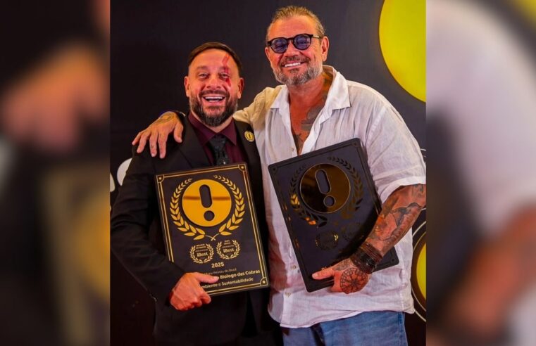 Biólogo das Cobras conquista bicampeonato em Meio Ambiente