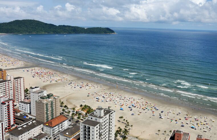 Praias de Praia Grande são consideradas impróprias para banho