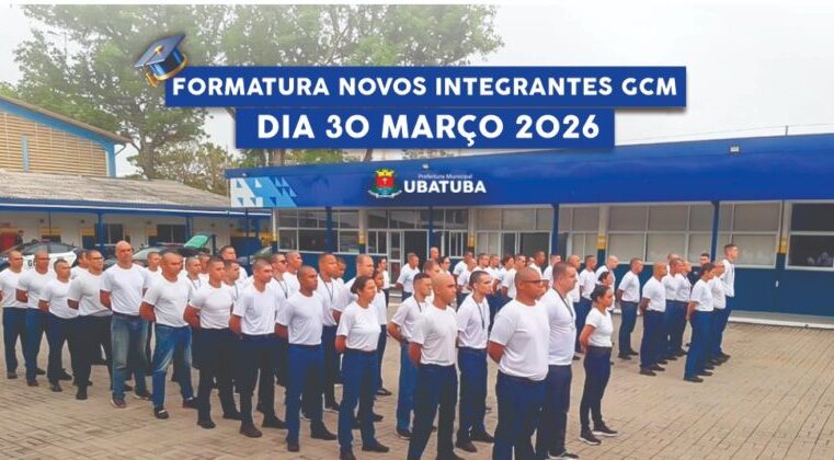 GCM de Ubatuba formará 31 novos integrantes na próxima segunda-feira