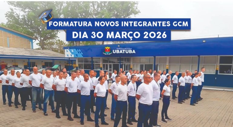 GCM de Ubatuba formará 31 novos integrantes na próxima segunda-feira