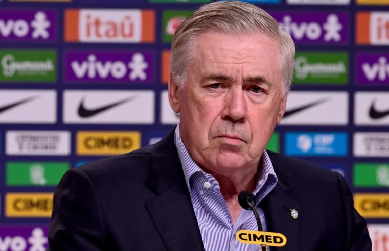 Ancelotti anuncia quatro atacantes para a Copa do Mundo