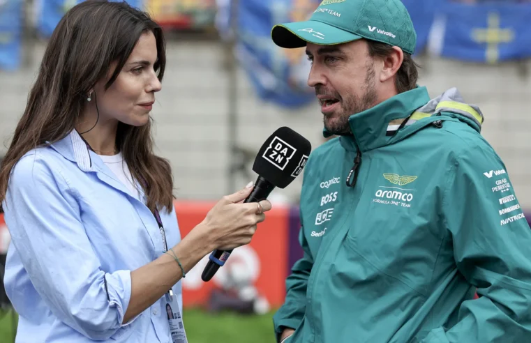 Alonso deixa corrida pela primeira vez, um filho a mais