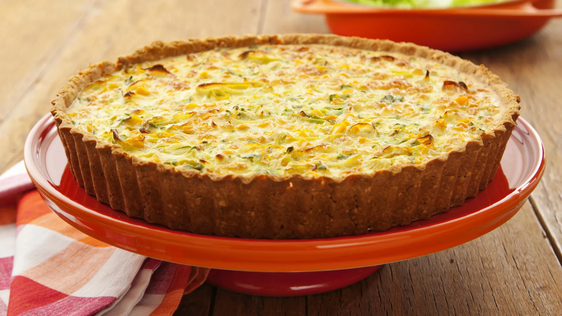 Quiche leve de Cream Cracker é perfeita para famílias