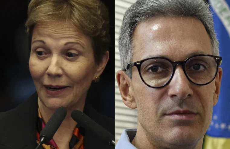 Tereza Cristina e Zema em disputa como vice de Flávio Bolsonaro