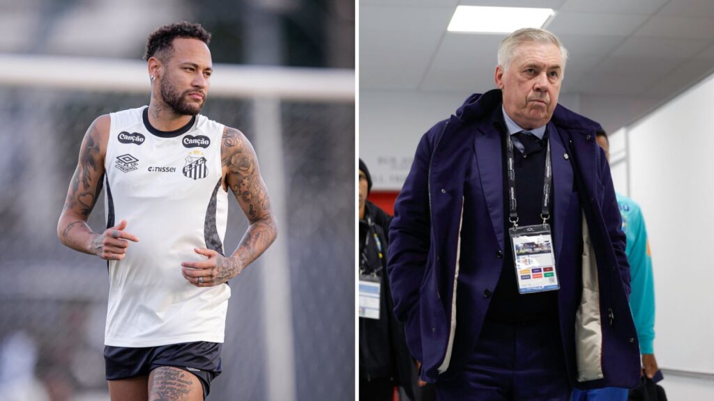 Neymar fica fora do jogo contra o Mirassol