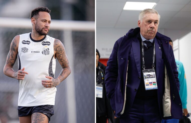 Neymar fica fora do jogo contra o Mirassol