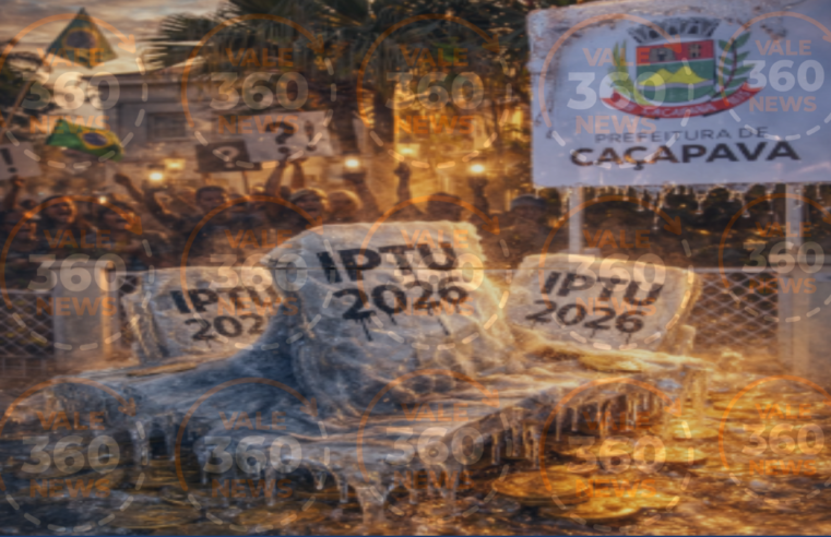 IPTU em Caçapava: Prefeito anuncia suspensão da cobrança