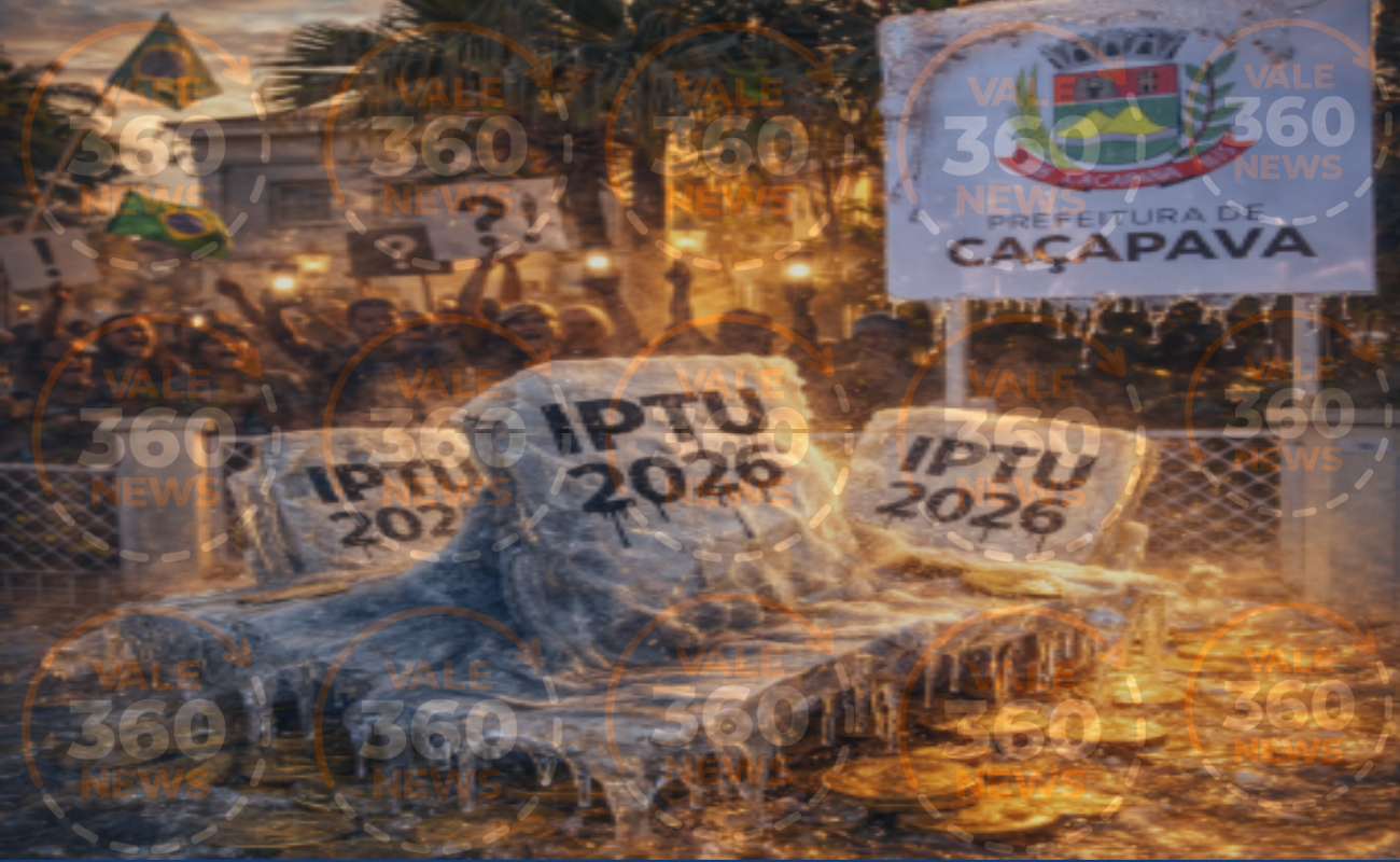 IPTU em Caçapava: Prefeito anuncia suspensão da cobrança