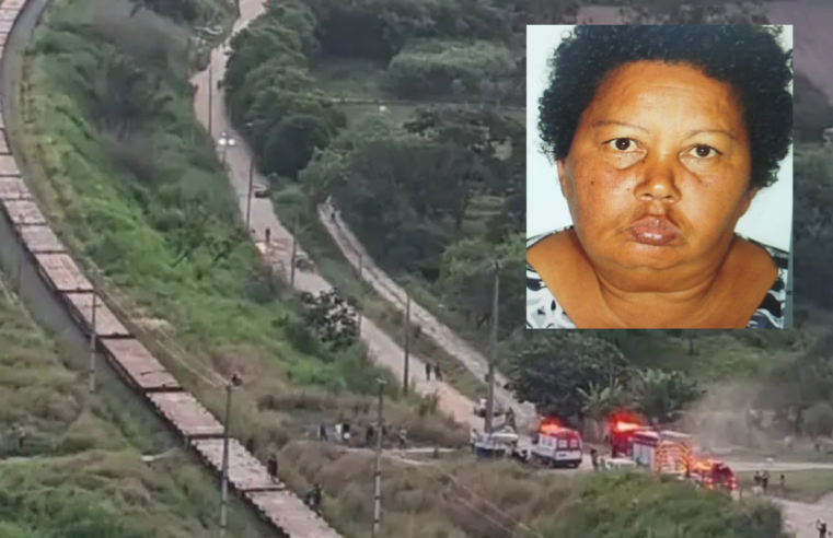Mortes em linha férrea: atropelamento termina com aposentada morta