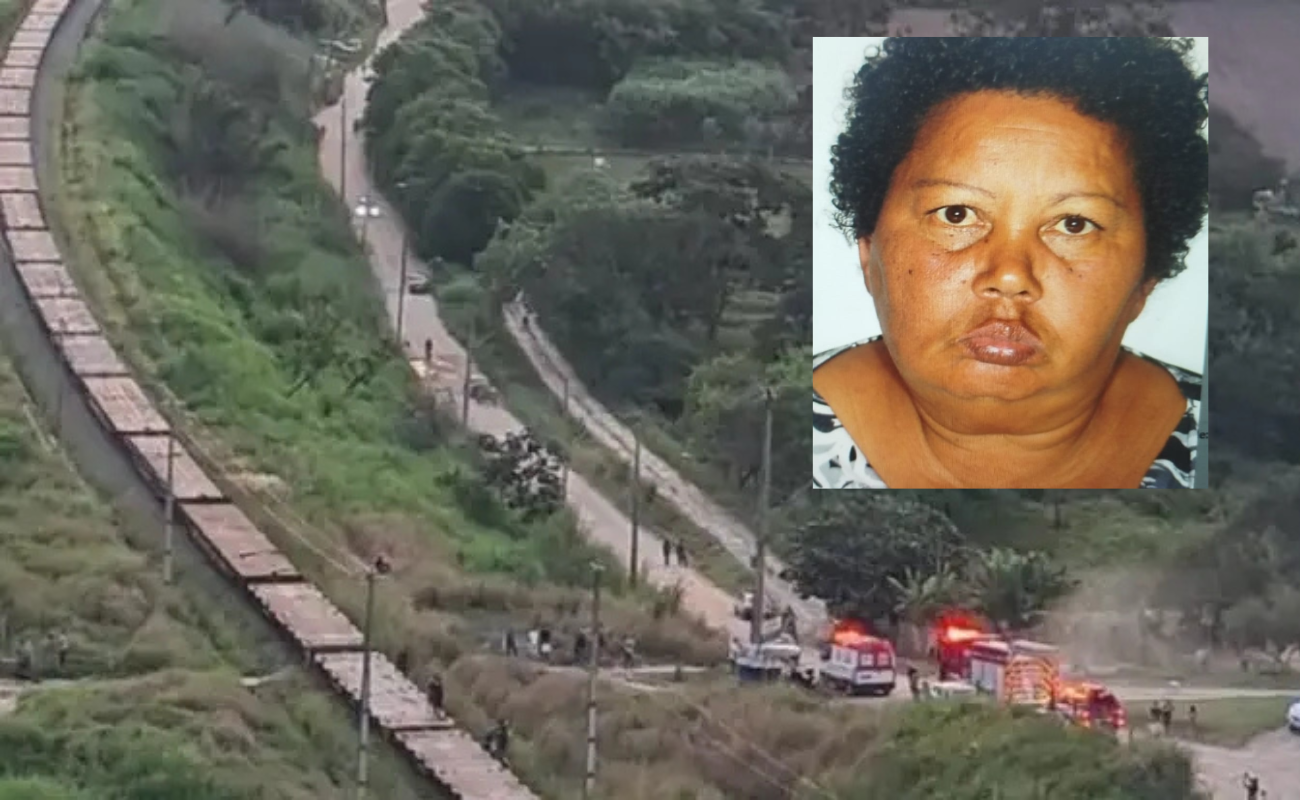 Mortes em linha férrea: atropelamento termina com aposentada morta