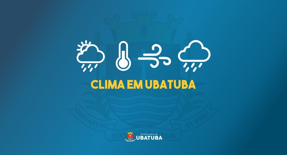 Chuva intensa atinge Ubatuba e áreas mais vulneráveis