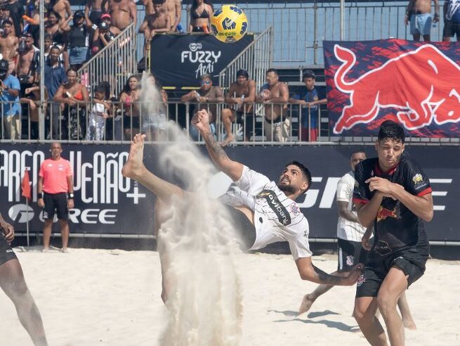 Corinthians e outras potências do Beach Soccer em São Sebastião