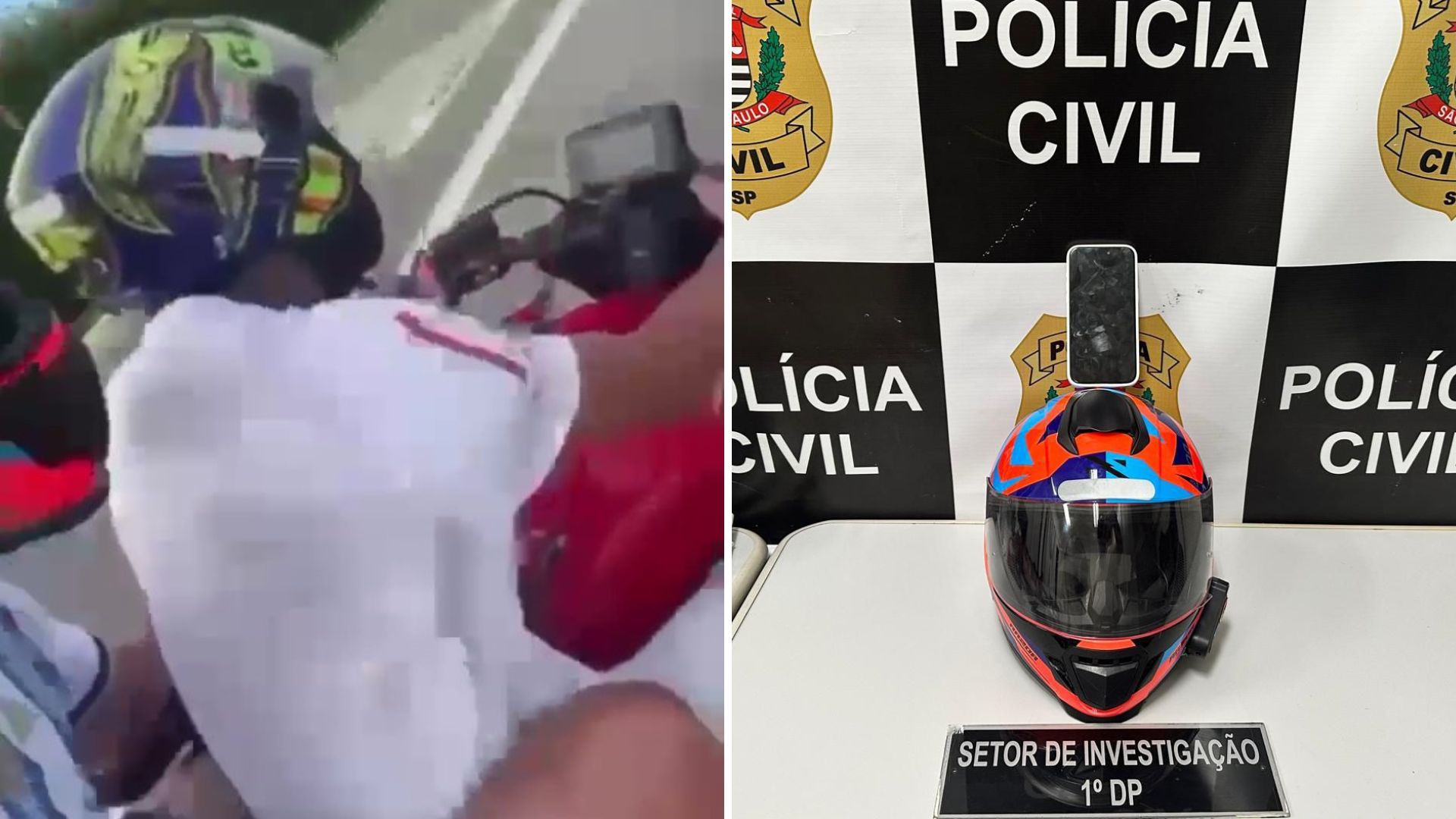 Dupla é identificada por roubo de BMW em Santos