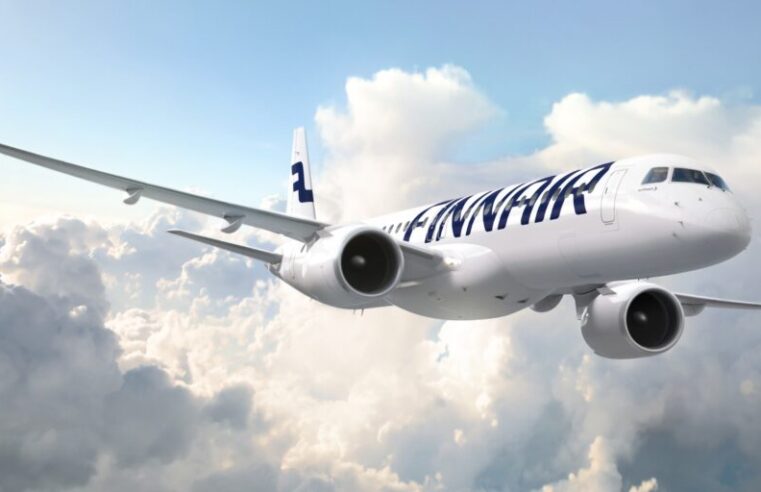 Finnair encomenda 46 jatos de Embraer em acordo milionário