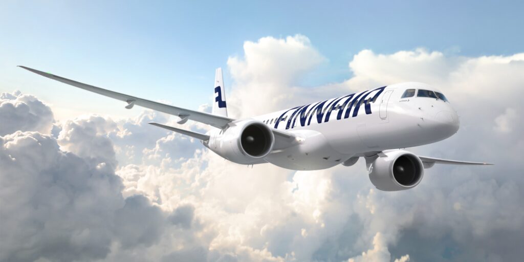 Finnair encomenda 46 jatos de Embraer em acordo milionário