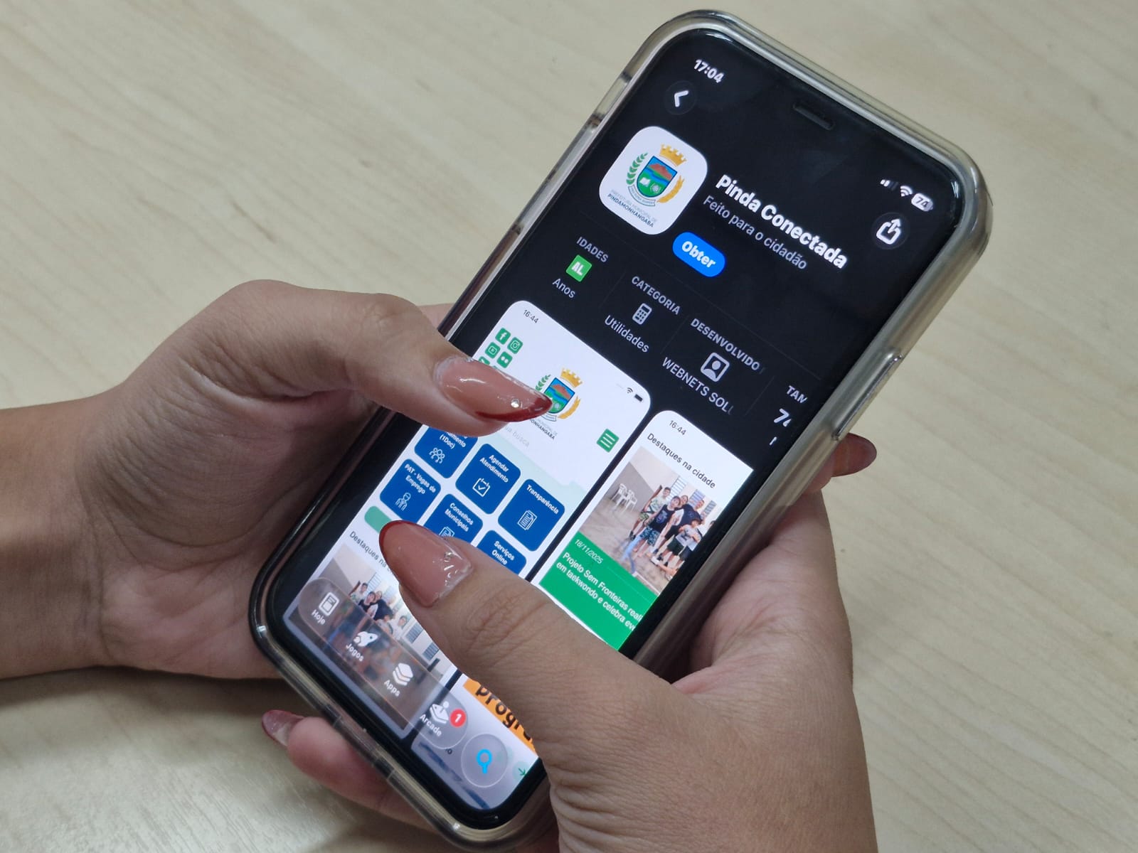 Prefeitura lança aplicativo “Pinda Conectada” para facilitar o acesso a serviços públicos. Saiba como baixar