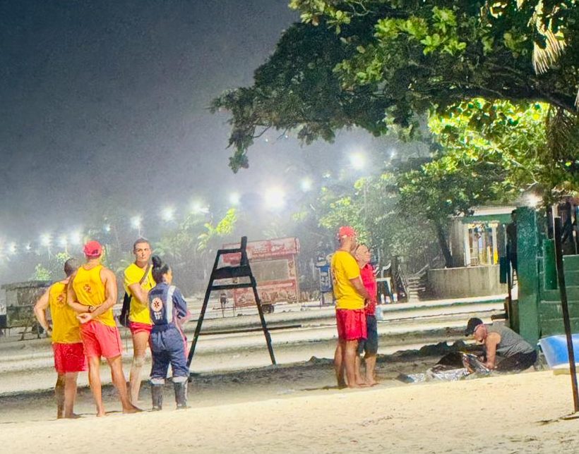 Turista morre em quiosque da Praia Grande de Ubatuba