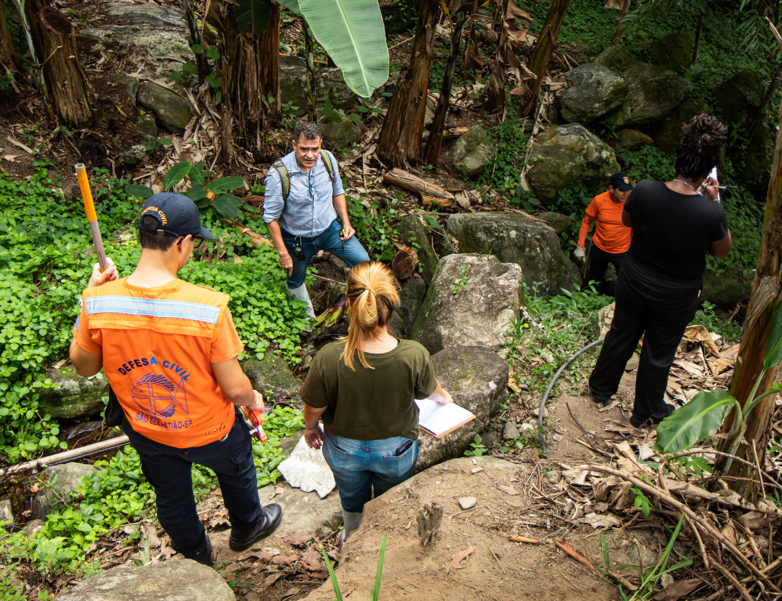 UFRJ visita Morro do Abrigo para Projeto Sabo em São Sebastião