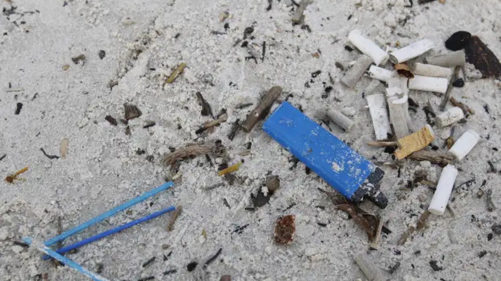 Bitucas de cigarro poluem praias brasileiras em grande escala