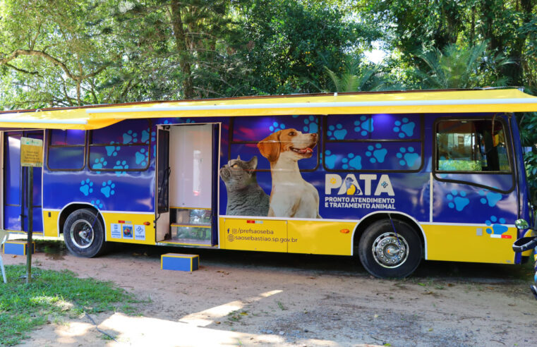 PATA Móvel retoma atendimento em São Sebastião em abril