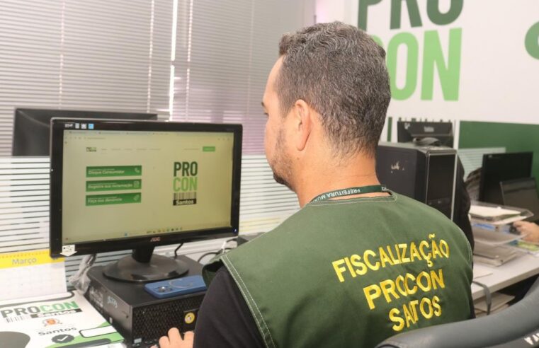 Santos inaugura posto do Procon para ajudar os consumidores