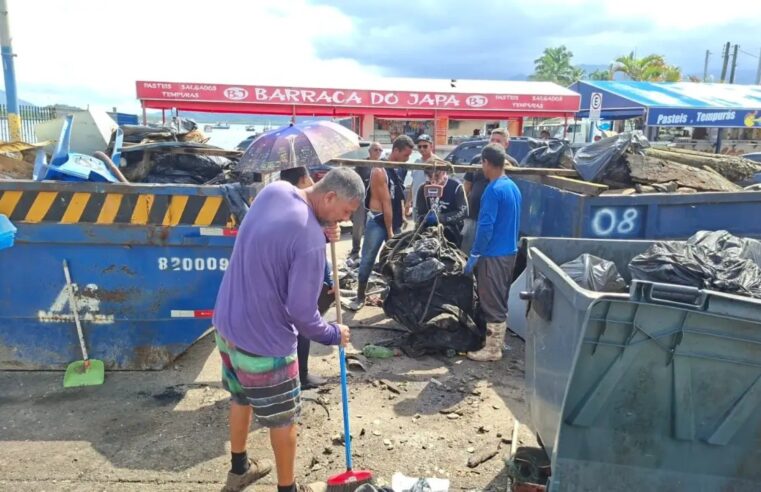 Mar Sem Lixo retira 133 toneladas de resíduos em SP