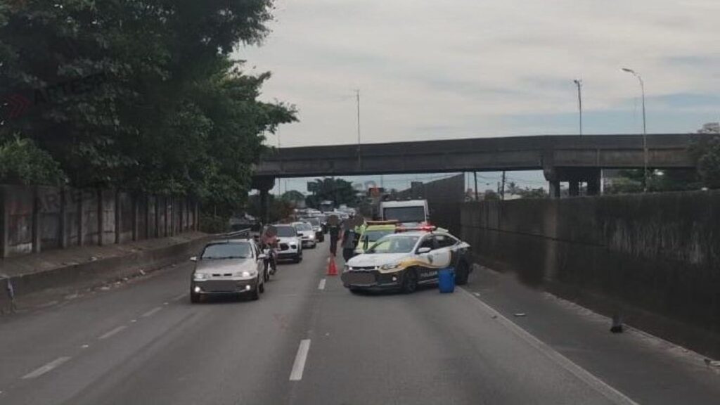 Pedestre morre atropelado na rodovia dos Imigrantes