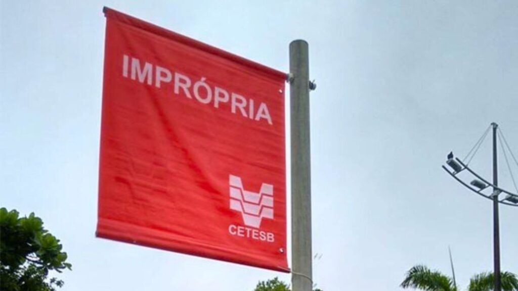 5 praias de São Vicente são impróprias para banho