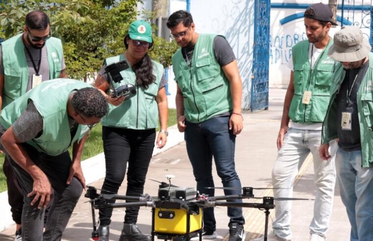 Santos lança drone para combate à dengue