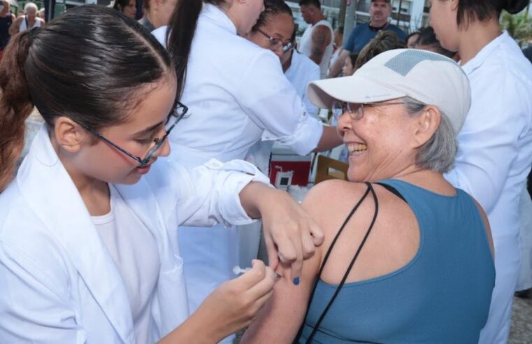 Vacina da gripe é liberada para todas as idades em Santos