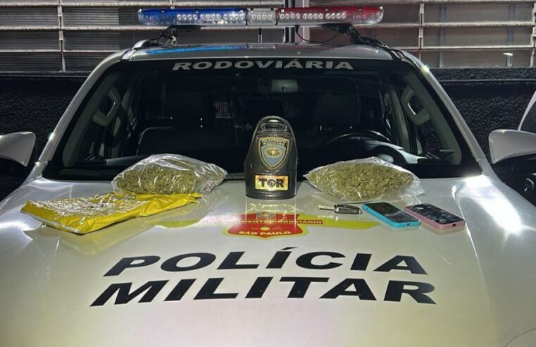 TOR apreende droga avaliada em mais de R$ 40 mil na Rodovia dos Tamoios