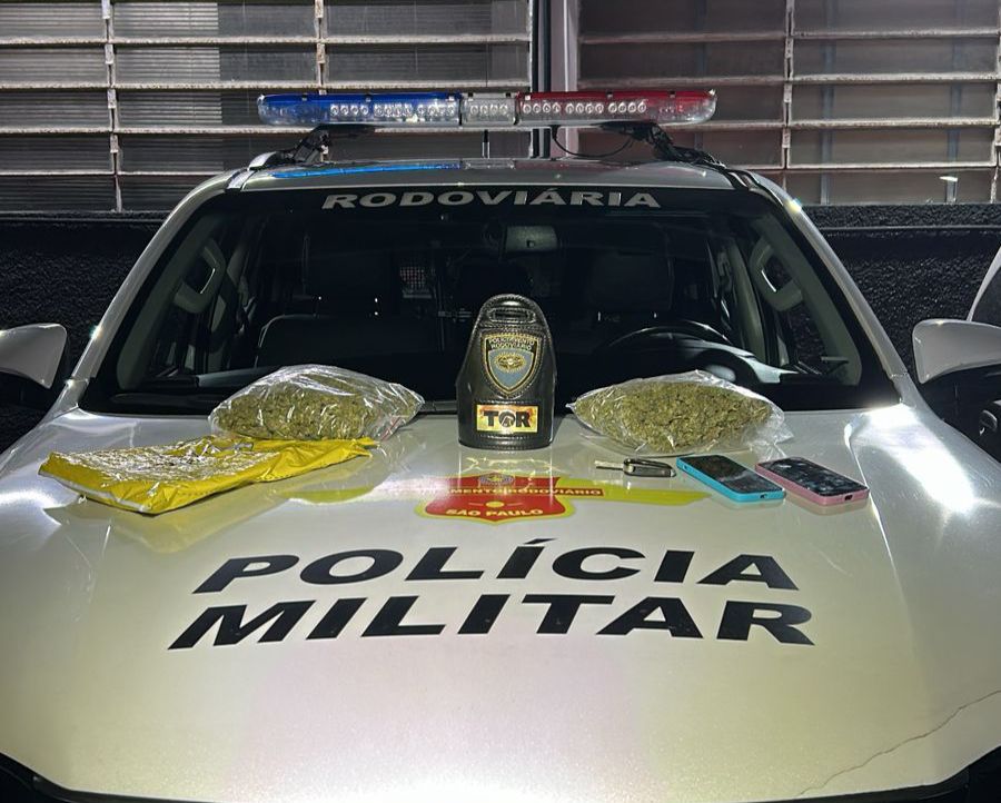 TOR apreende droga avaliada em mais de R$ 40 mil na Rodovia dos Tamoios