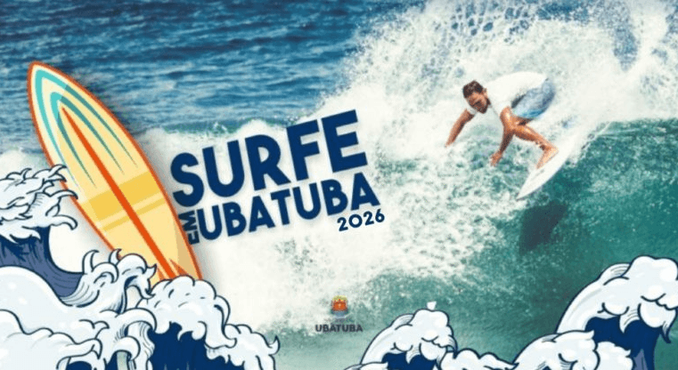 Praias de Ubatuba recebem calendário de surfe em 2026