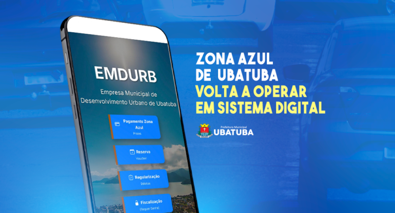 Zona Azul de Ubatuba volta a operar online