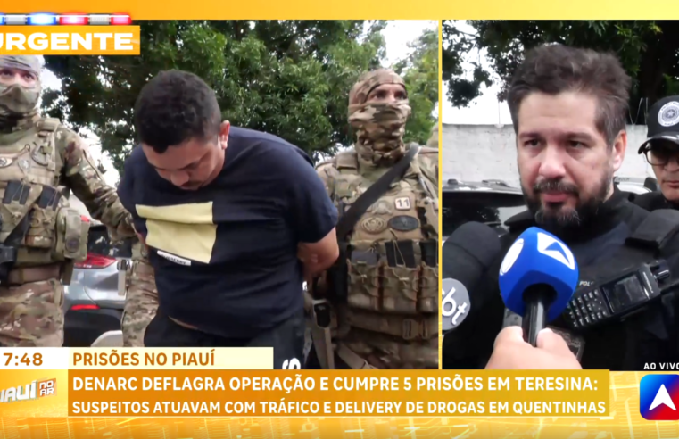 Lider do Comando Vermelho preso em Teresina