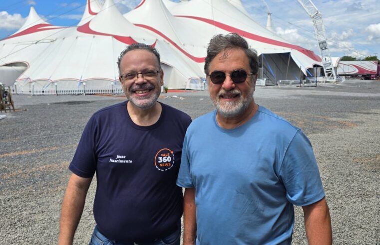 Marcos Frota promete “declaração de amor ao circo” em estreia do Mirage Circus em São José dos Campos