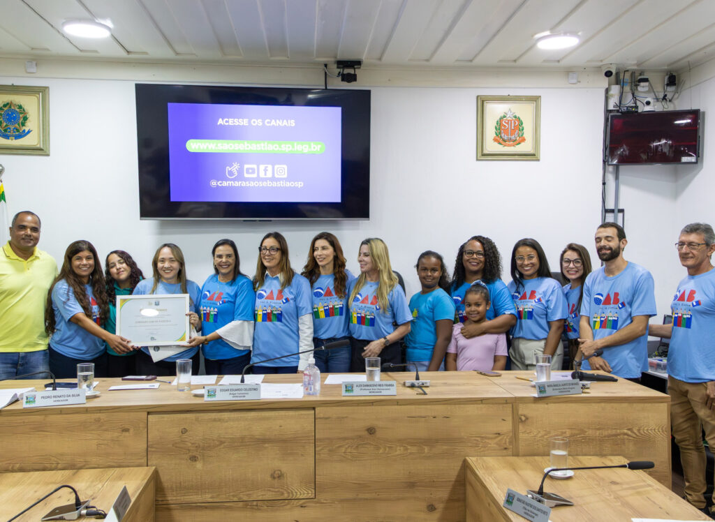 OAB Vai à Escola recebe Moção de Aplausos na Câmara Municipal